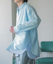 レイヤードレギュラーカラーシャツ