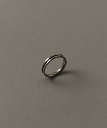 ステンレスブラックラインリング