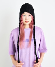 ANNA SUI NYC　クロシェニットキャップ