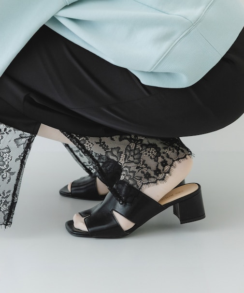 デザインカットアッパーミュール