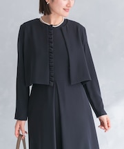 kaene　シフォンフリルジャケット