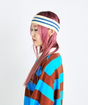ANNA SUI NYC　ボーダーニットヘッドバンド