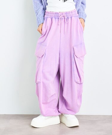 ANNA SUI NYC　ビッグポケットバギースウェットパンツ