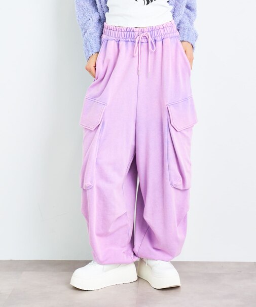 ANNA SUI NYC　ビッグポケットバギースウェットパンツ