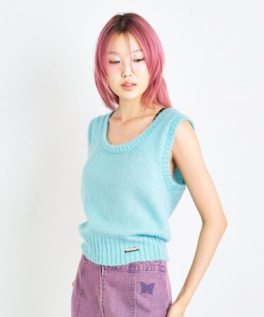 ANNA SUI NYC　ラメニットベスト