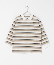 『150サイズ』マルチボーダーラガーシャツ(KIDS)