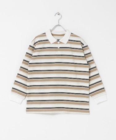 『150サイズ』マルチボーダーラガーシャツ(KIDS)