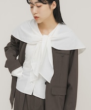 ラッフルBIGカラーブラウス