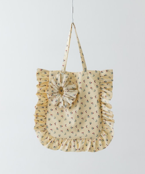 シュシュセットサイドフリルトート