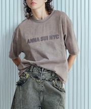 ANNA SUI NYC　ダブルジェルプリントブリーチTシャツ