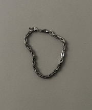 ステンレスオーバルリンクチェーンブレスレット