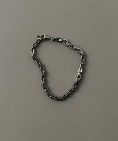 ステンレスオーバルリンクチェーンブレスレット
