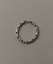 ステンレススクエアチェーンブレスレット