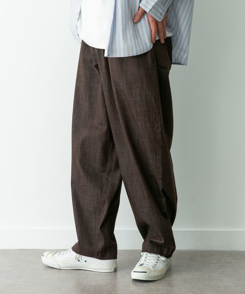 デニムライクイージーワイドパンツ｜アーバンリサーチの通販｜&mall