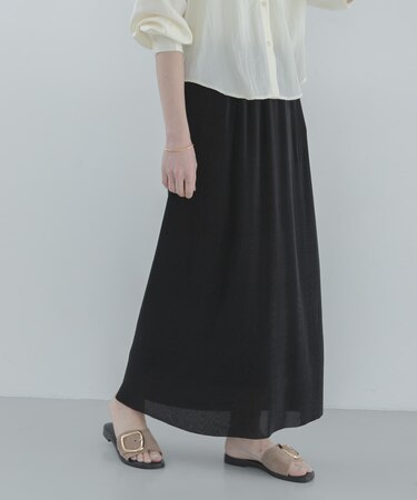 『WEB限定』マイクロプリーツイージースカート