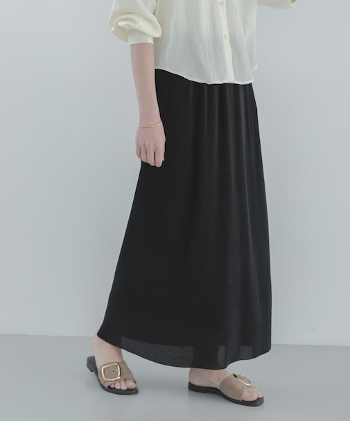 『WEB限定』マイクロプリーツイージースカート