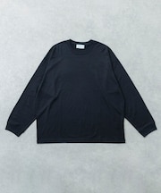 new basic　WASHABLE MERINO WOOL LONG-SLEEVE