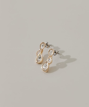 ドロップビジューピアス