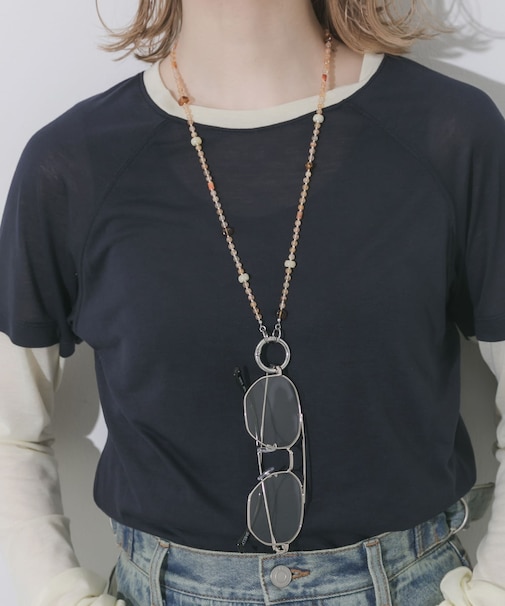 マルチビーズメガネホルダー