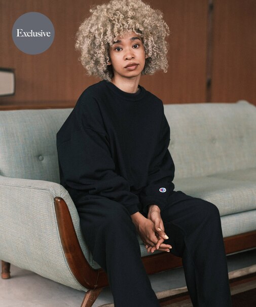 『別注』Champion×Wide Dad　RW DAD SWEAT CREW-NECK