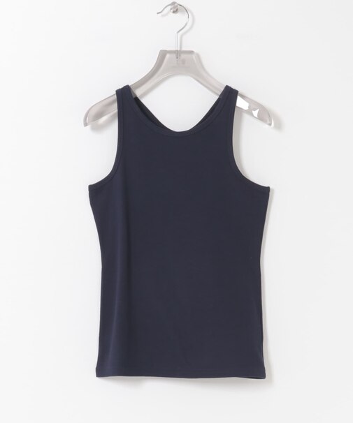 new basic　DEEP CUT W FACE TANK