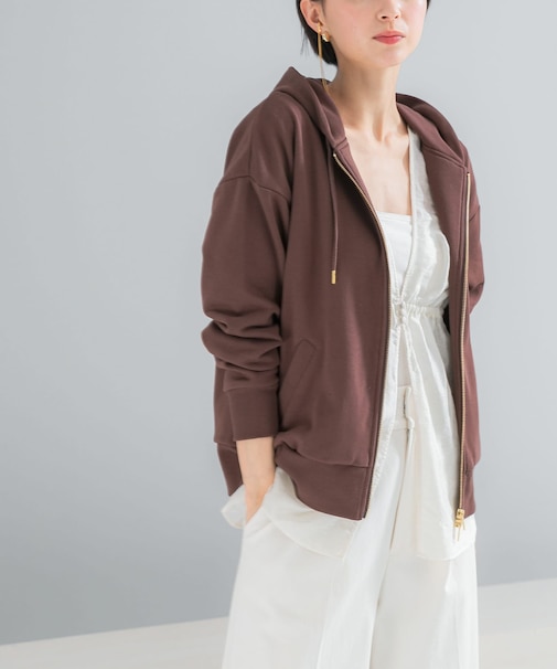 『WEB限定』『UR TECH』オーバーZIPパーカー