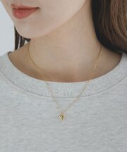 ステンレスハートトップネックレス