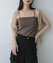 ダブルストラップカップツキキャミソール