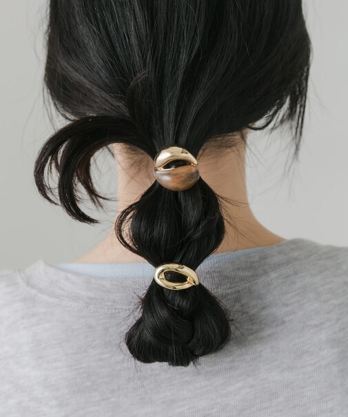 ニュアンスメタルカーブ2セットヘアカフ