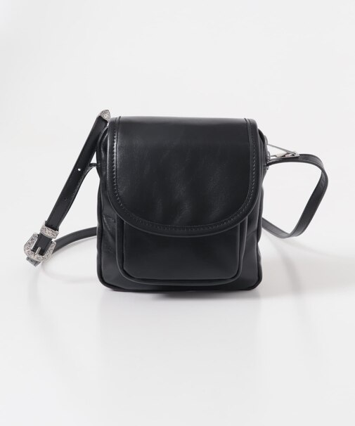 スクエアフラップミニショルダー