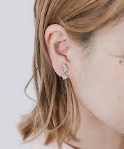 ビジューイヤリング