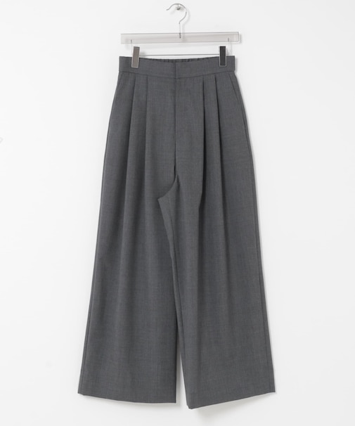 ATON　WOOL TROPICAL EASY PANTS