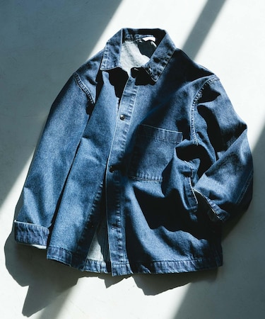 デニムシャツカバーオール