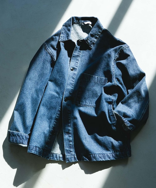 デニムシャツカバーオール