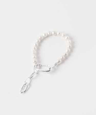 in mood　CLIP PEARL BRACELET