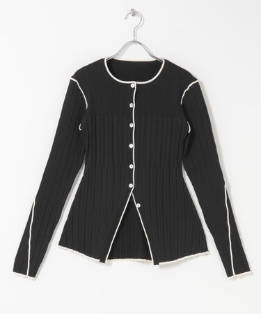 ELENDEEK　BI COLOR ENSEMBLE KNIT