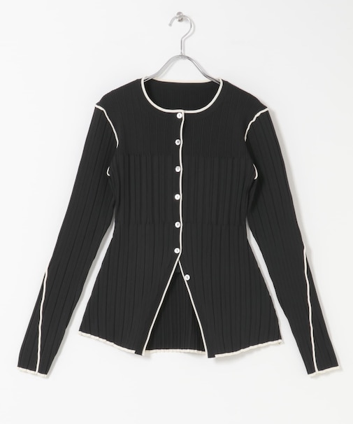 ELENDEEK　BI COLOR ENSEMBLE KNIT