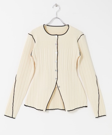 ELENDEEK　BI COLOR ENSEMBLE KNIT