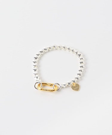 in mood　CLIP HEART BRACELET