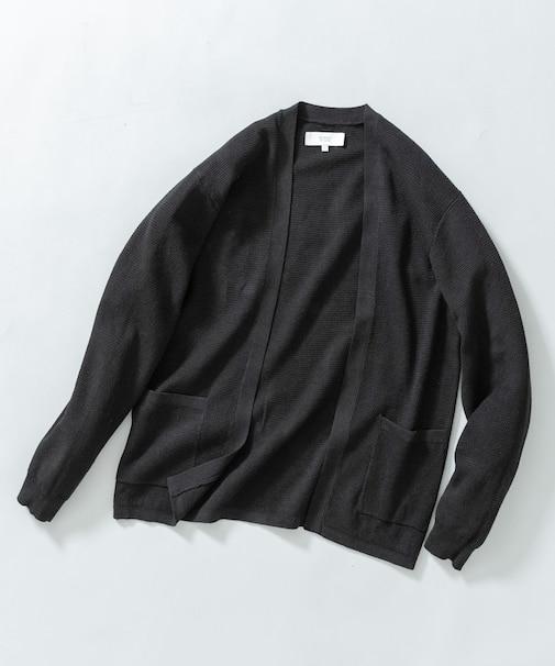 『WEB限定』変形カノコトッパーニットカーディガン