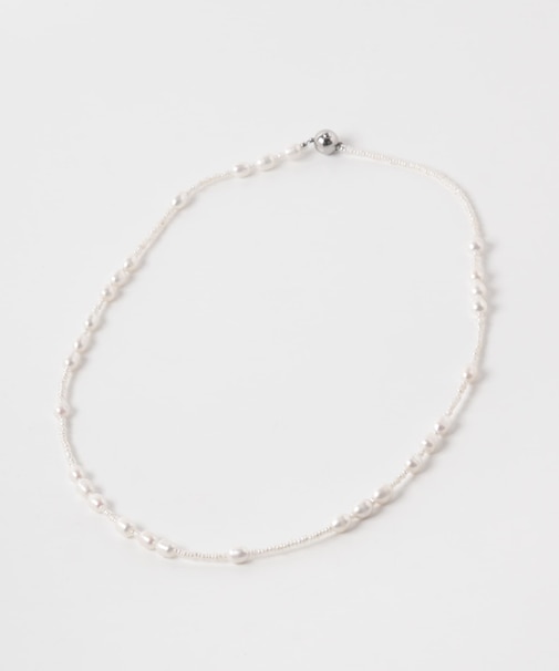 in mood　BABY&RICEPRL 60CM NECKLACE