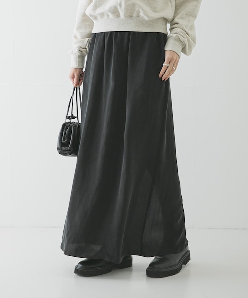 キュプラギャザーIラインスカート｜アーバンリサーチの通販｜&mall