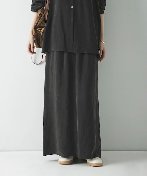キュプラギャザーIラインスカート｜アーバンリサーチの通販｜&mall