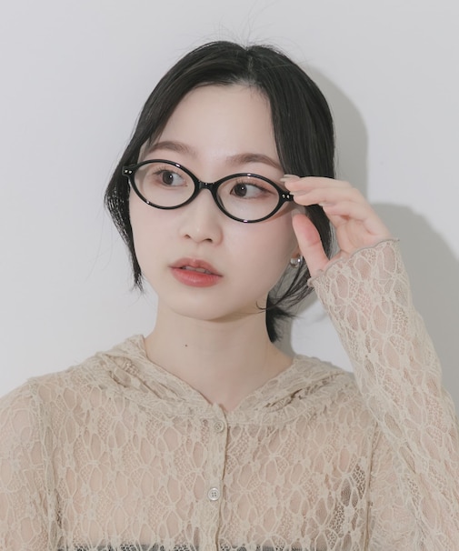 オーバルスリムダテメガネ
