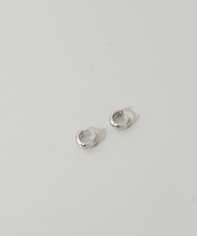 ステンレスプックリミニフープピアス