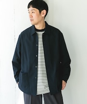 『イージーケア／速乾／UVカット』クイックドライロングスリーブシャツカバーオール