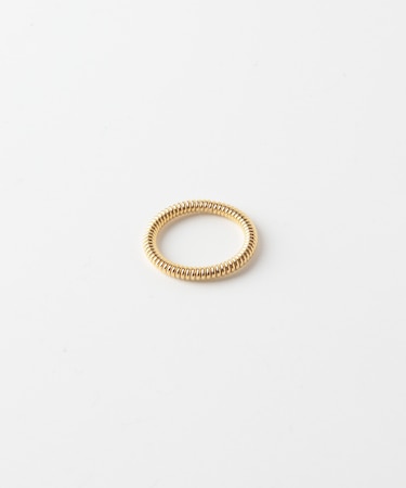 PLOW　SPRING RING S GOLD