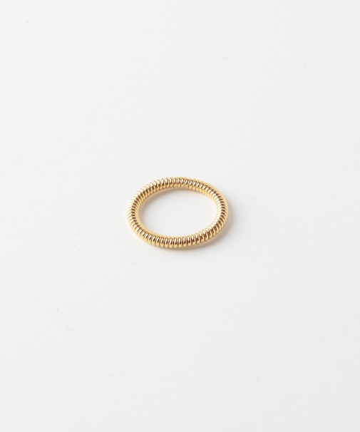 PLOW　SPRING RING S GOLD