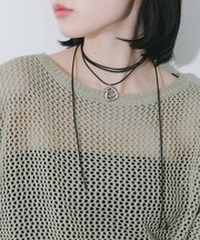 グルグルトップロングコードチョーカー