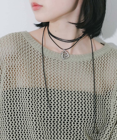 グルグルトップロングコードチョーカー